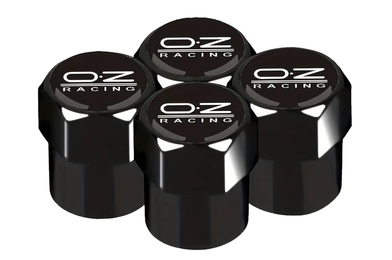 OZ Racing Valve Caps Black