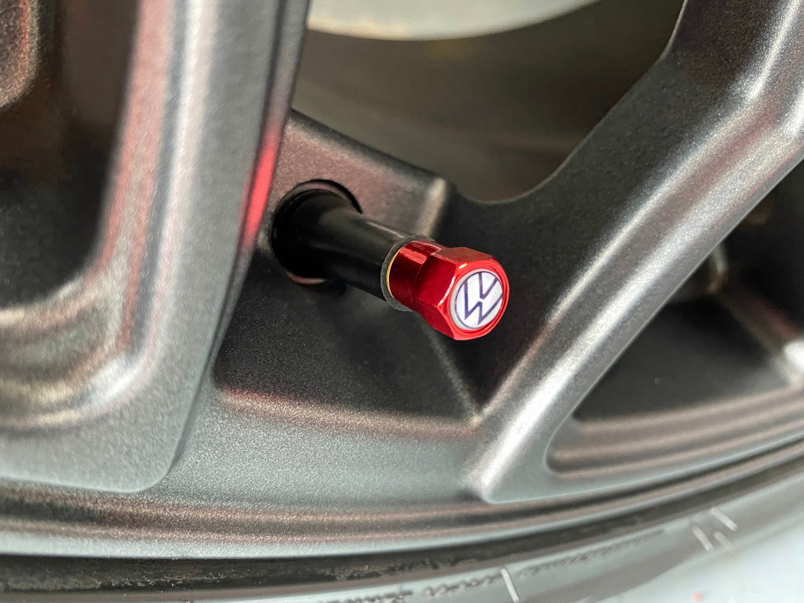 Volkswagen Valve Cap Fitted