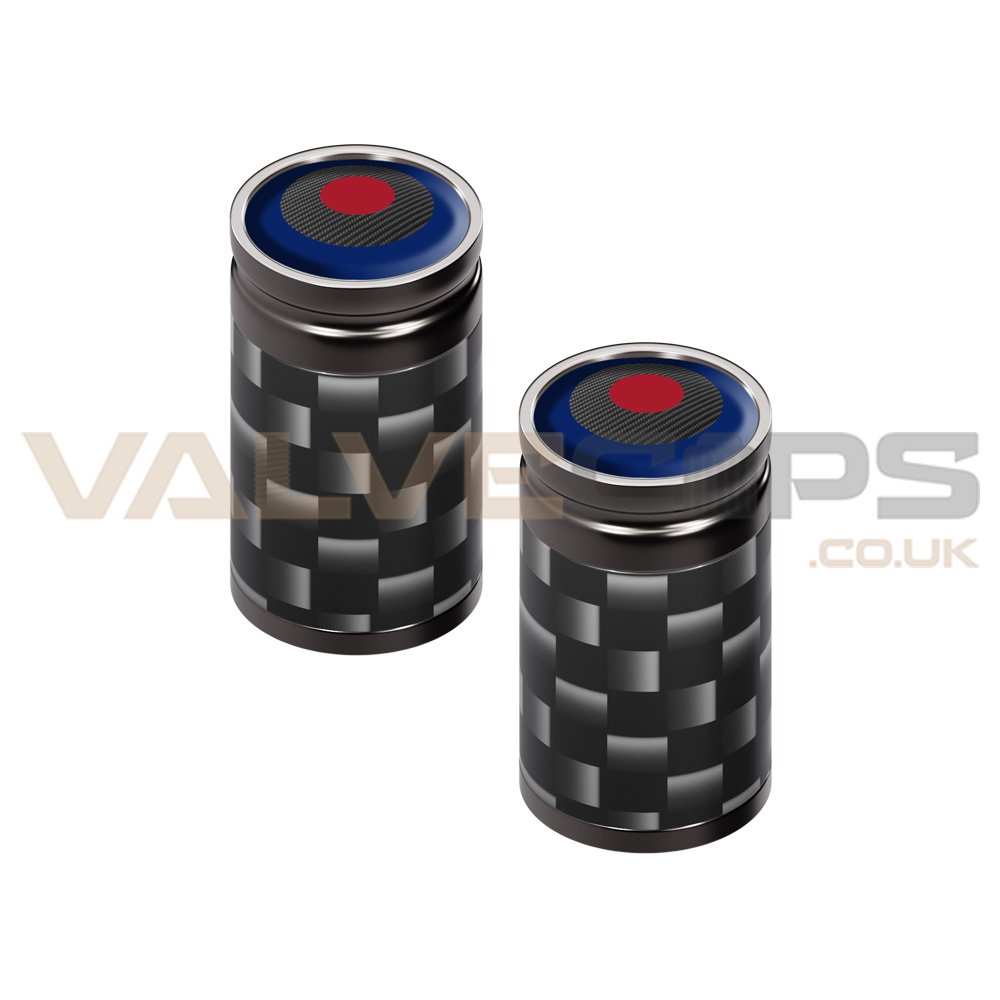 Supermarine Carbon Fibre Valve Caps ValveCaps.co.uk