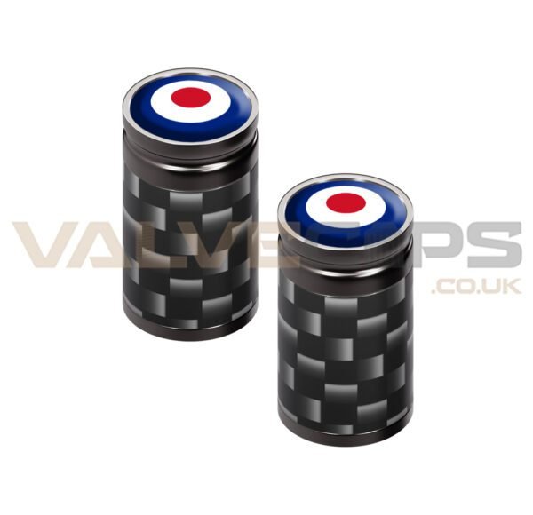Supermarine Carbon Fibre Valve Caps