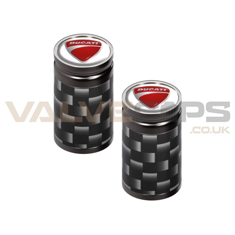 Ducati Carbon Fibre Valve Caps