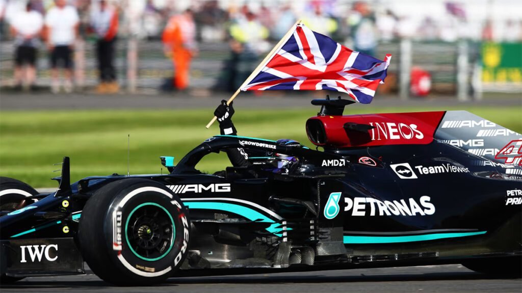 Lewis Hamilton Mercedes British Grand Prix Win