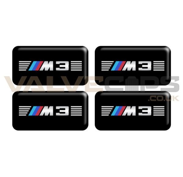 BMW M3 Wheel Badges