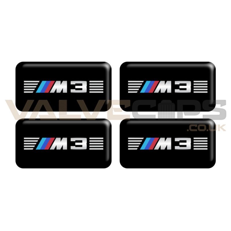 BMW M3 Wheel Badges