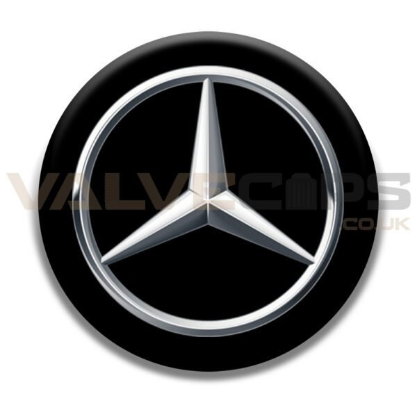 Mercedes Wheel Centre Cap Badges