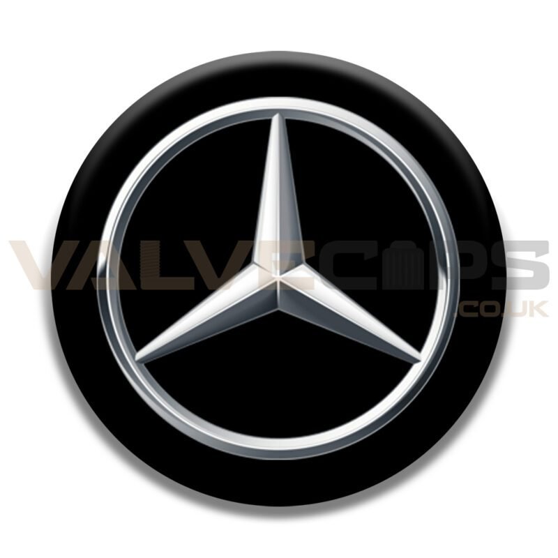 Mercedes Wheel Centre Cap Badges
