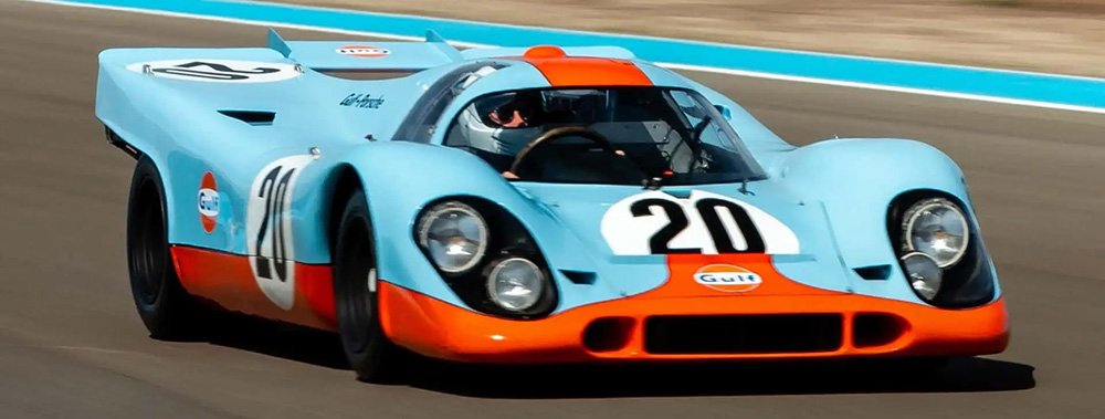 Steve McQueen Gulf Porsche 917