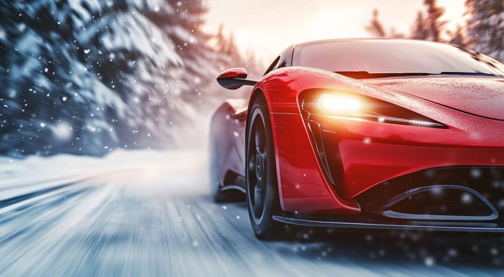 McLaren In Snow